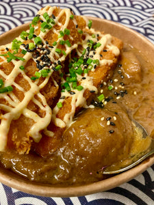 Japansk karry med Tempura Tun