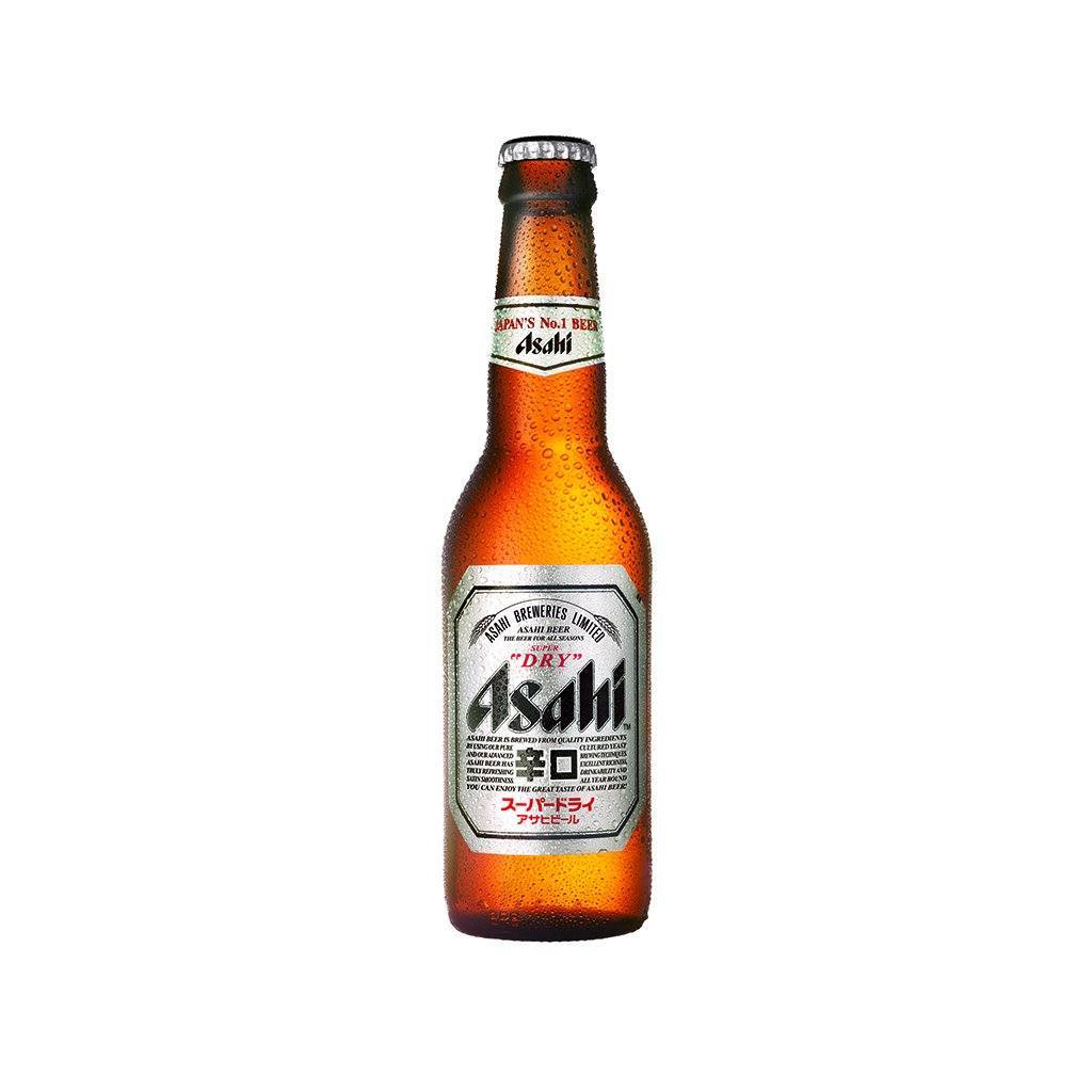 Japansk øl Asahi 0,33L