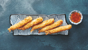Hjemmelavede Ebi Tempura 5 stk.