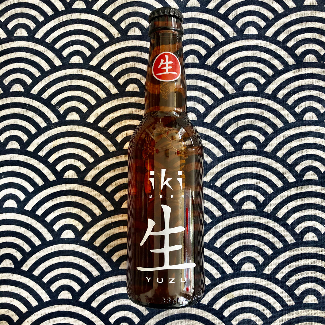 Japansk øl iki 0.33L (Yuzu)