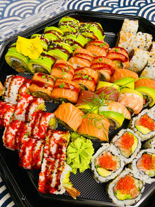 48 stk. luksus toppede maki menu (3 personer)