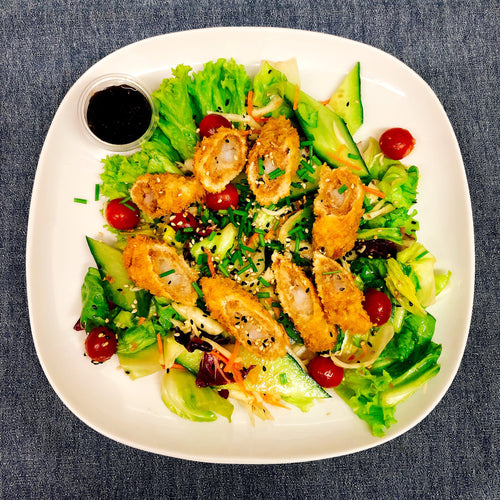 Crispy Ebi salat