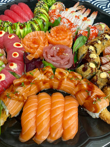 72 stk. sashimi menu（4 personer）