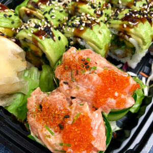 18 stk. Sashimi luksus menu