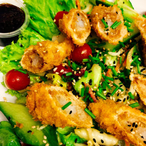 Crispy Ebi salat