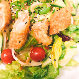 Crispy Ebi salat