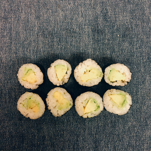 6. Avocado Hosomaki