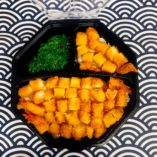Crispy Ebi med Ris